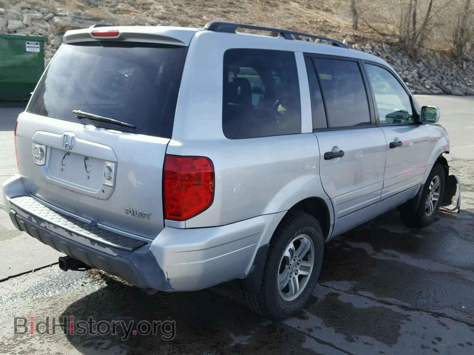 2005 HONDA PILOT - VIN: 2HKYF18795H546038 - Фото 4