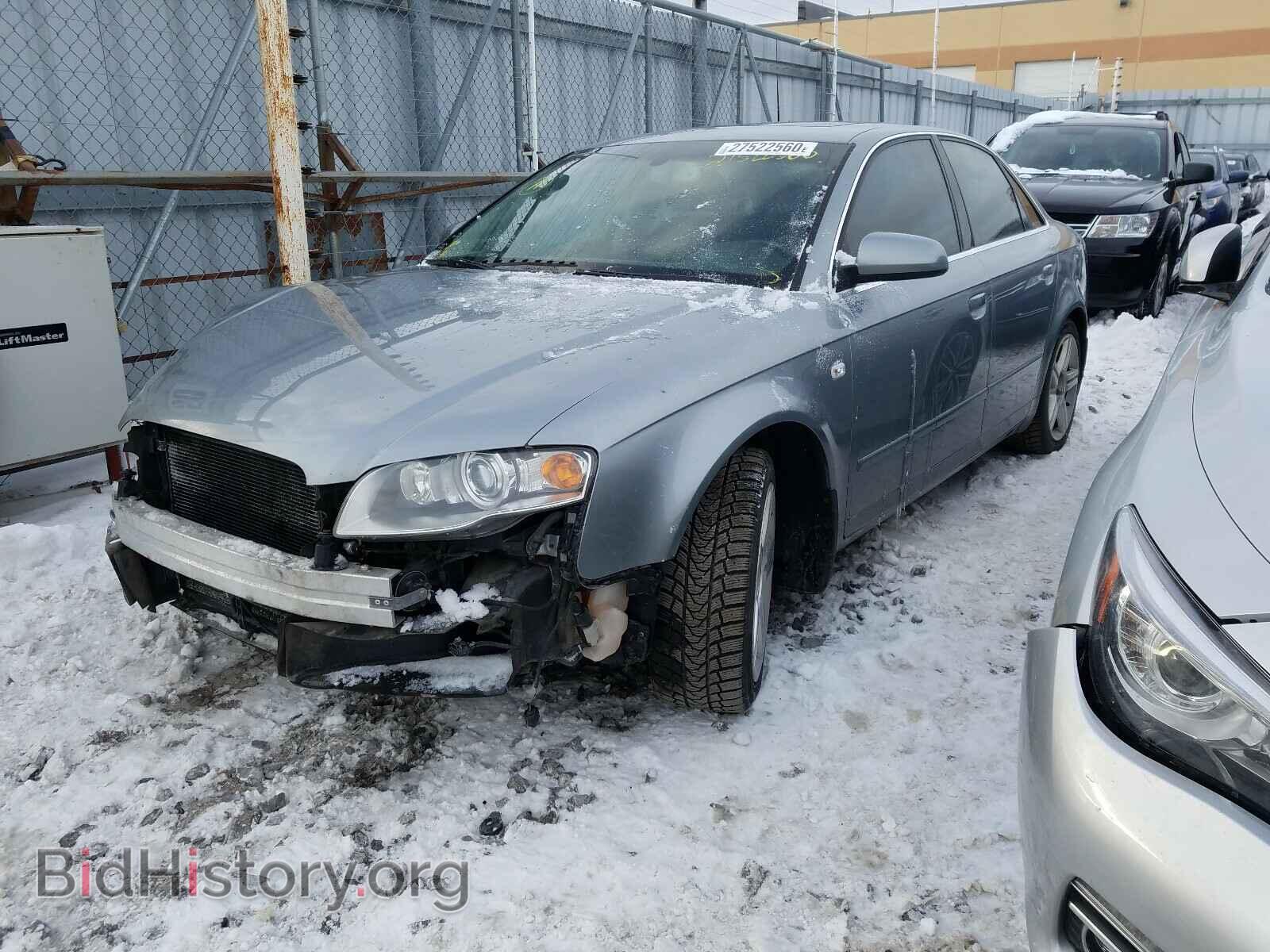 2007 AUDI A4 - VIN: WAUDF78E97A052222 - Фото 2