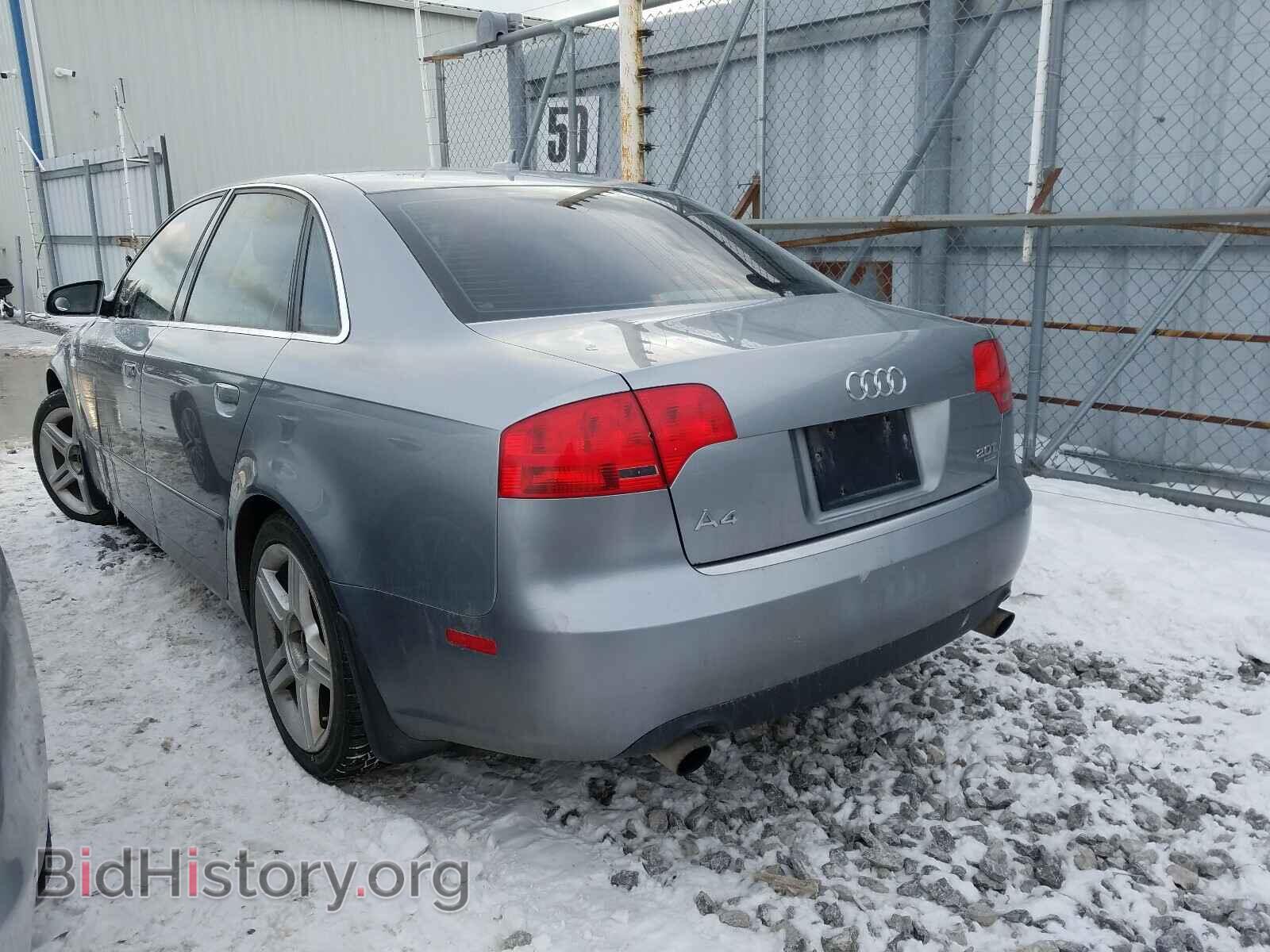 2007 AUDI A4 - VIN: WAUDF78E97A052222 - Фото 3