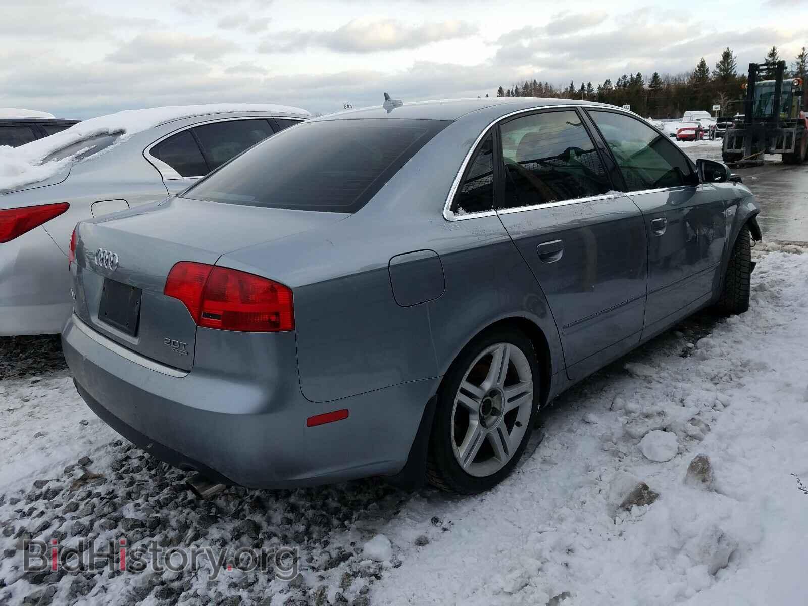 2007 AUDI A4 - VIN: WAUDF78E97A052222 - Фото 4