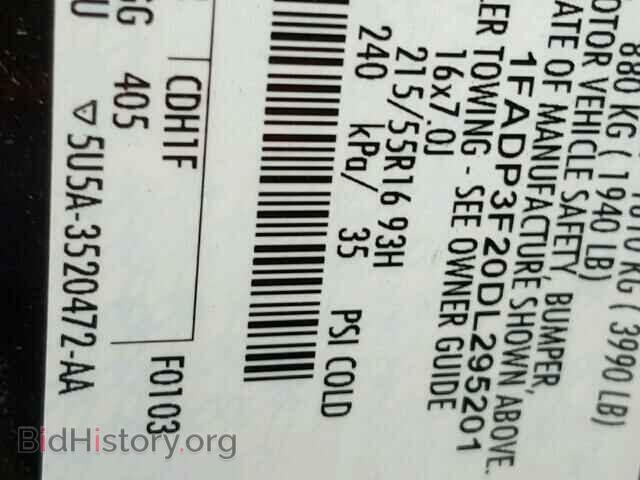 2013 FORD FOCUS - VIN: 1FADP3F20DL295201 - Photo 10