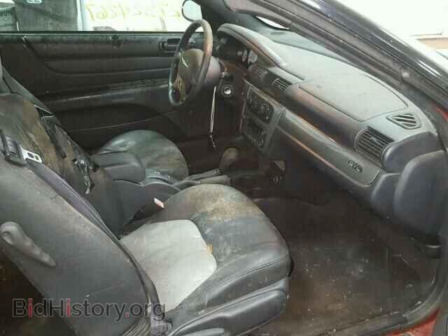 2005 CHRYSLER SEBRING - VIN: 1C3EL75R45N614206 - Фото 5