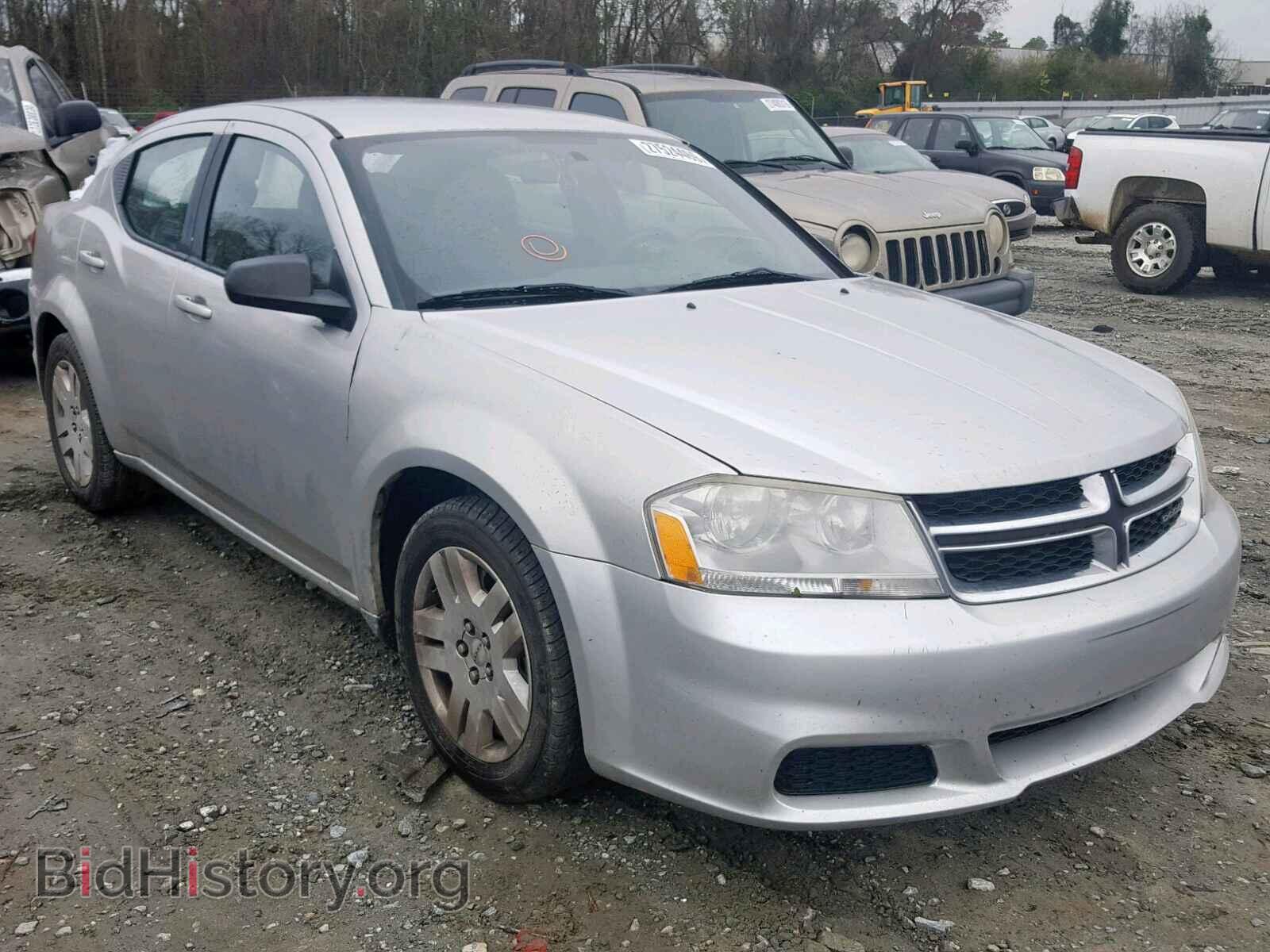 Фотография 1C3CDZAB7CN102414 - DODGE AVENGER 2012