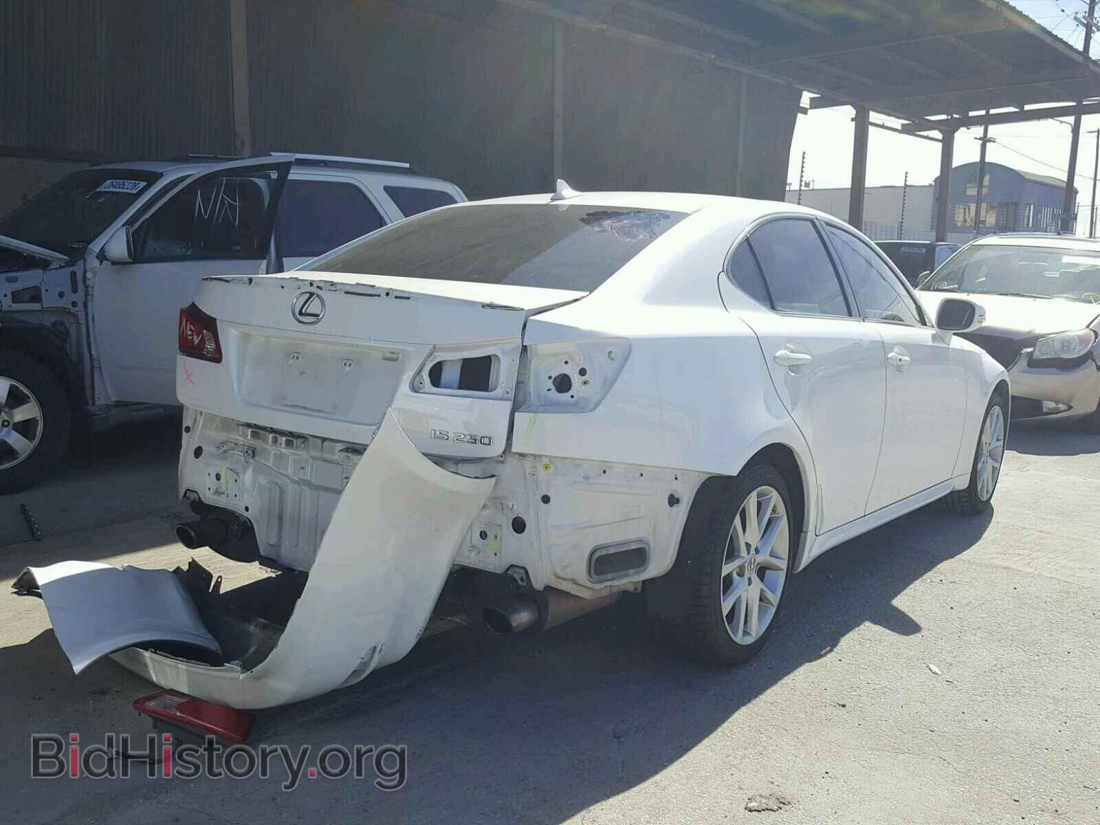 2012 LEXUS IS250 - VIN: JTHBF5C24C5180896 - Фото 4
