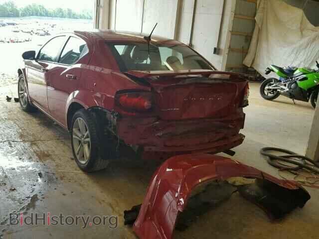 2013 DODGE AVENGER - VIN: 1C3CDZCB8DN613256 - Фото 3