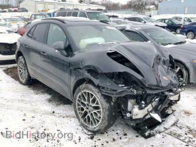 2018 Porsche MACAN, черный — VIN WP1AA2A51JLB04597, Copart