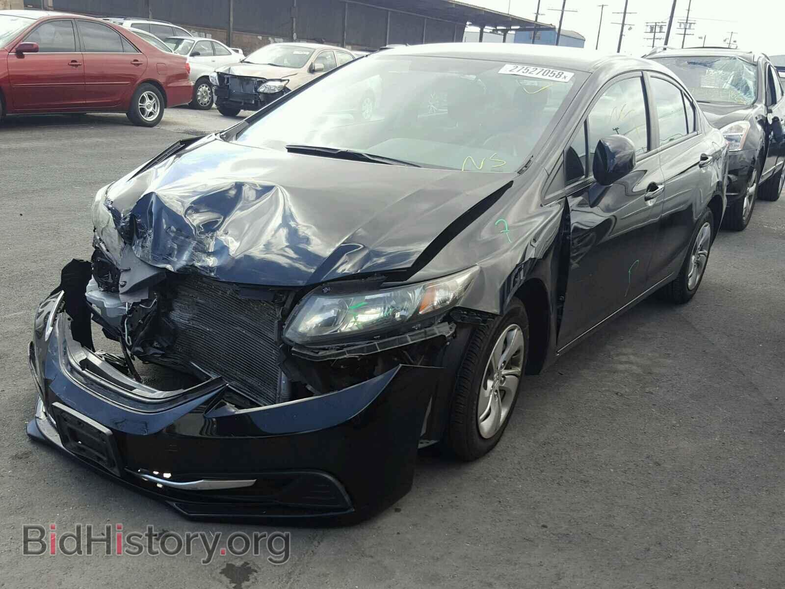 2013 HONDA CIVIC - VIN: 19XFB2F51DE295500 - Фото 2