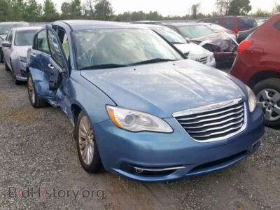 2011 Chrysler 200 200 Limite, blue — VIN 1C3BC2FB5BN569733, Copart