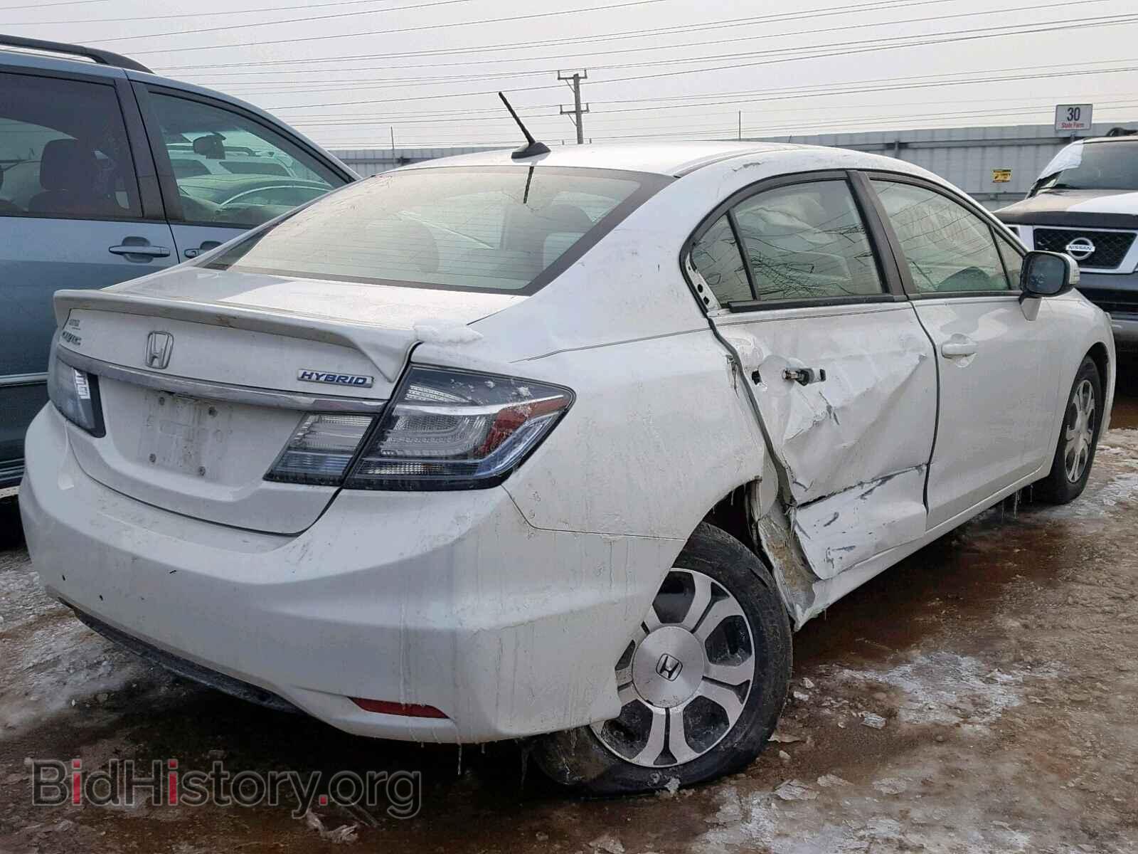 2013 HONDA CIVIC - VIN: 19XFB4F28DE002659 - Фото 4
