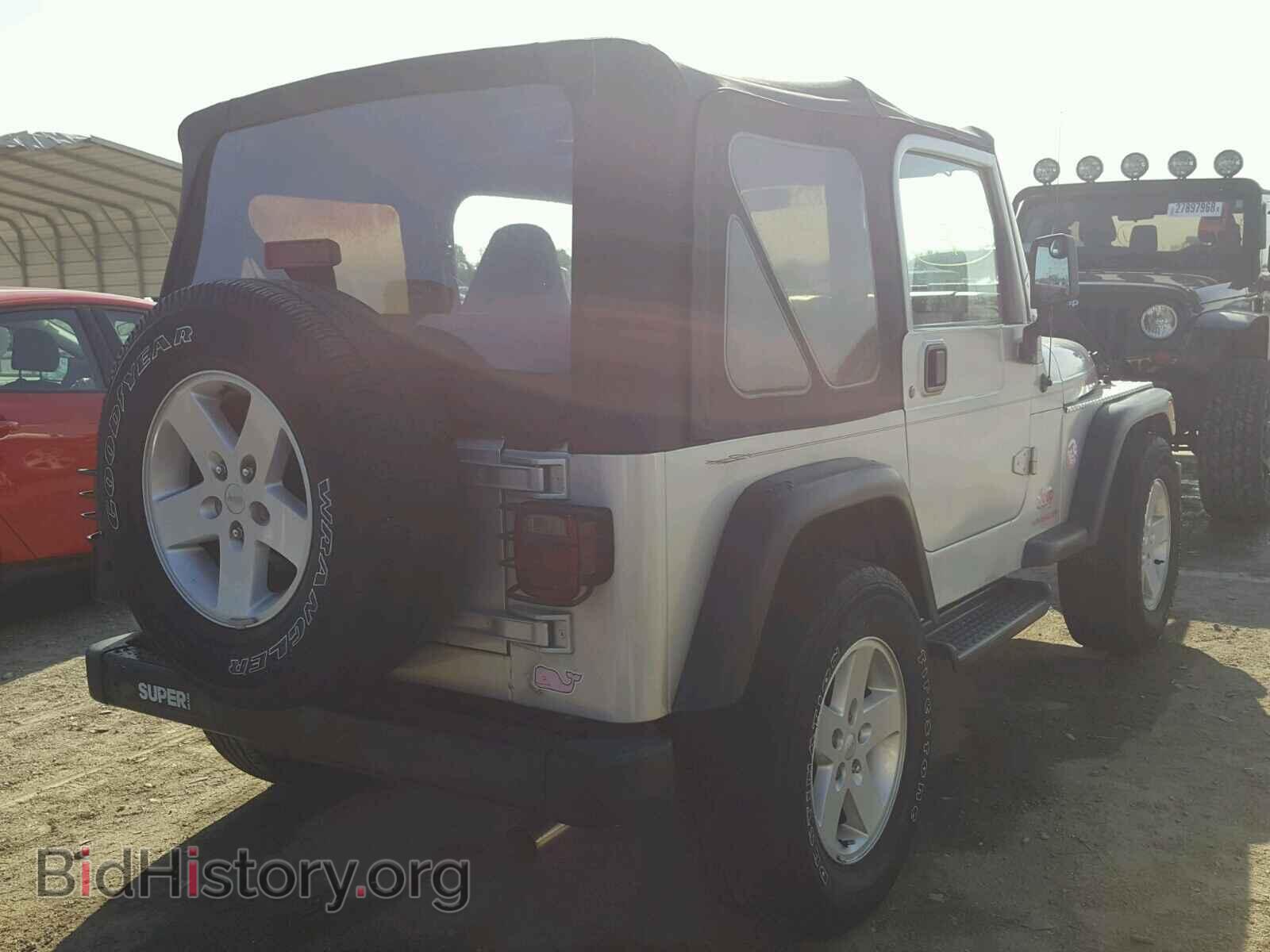 2000 JEEP WRANGLER - VIN: 1J4FA29P4YP752543 - Фото 4