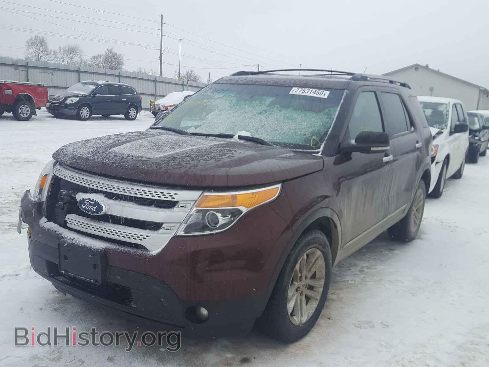 2012 FORD EXPLORER - VIN: 1FMHK8D88CGA74348 - Фото 2