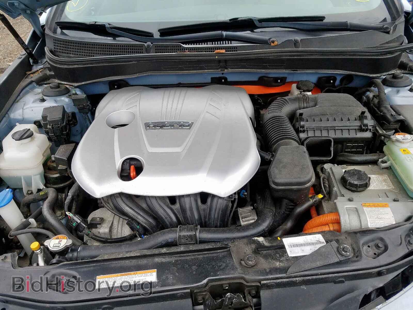 2014 HYUNDAI SONATA - VIN: KMHEC4A43EA115100 - Фото 7