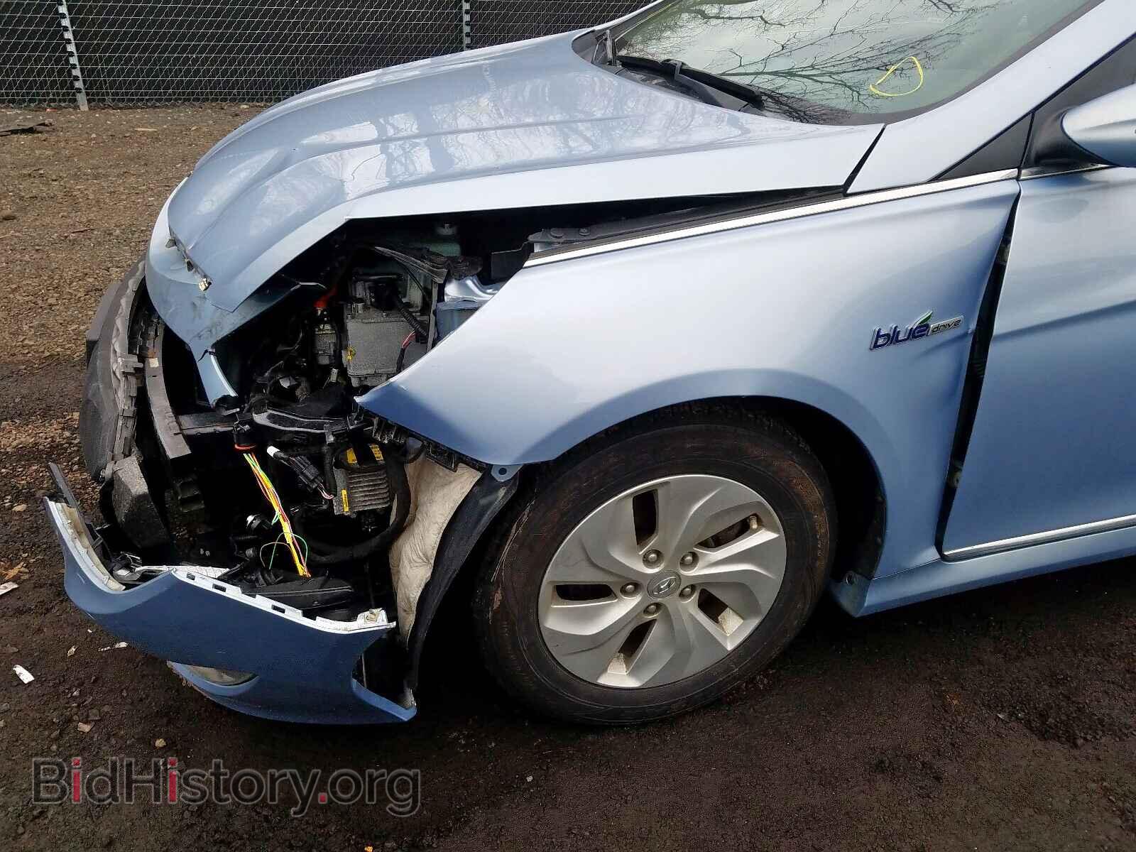 2014 HYUNDAI SONATA - VIN: KMHEC4A43EA115100 - Фото 9