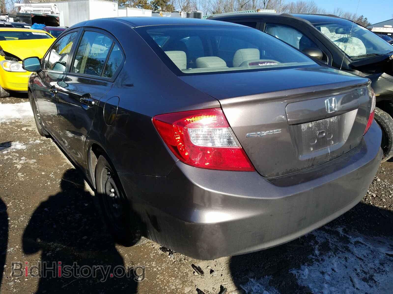 2012 HONDA CIVIC - VIN: 2HGFB2F84CH540160 - Фото 3