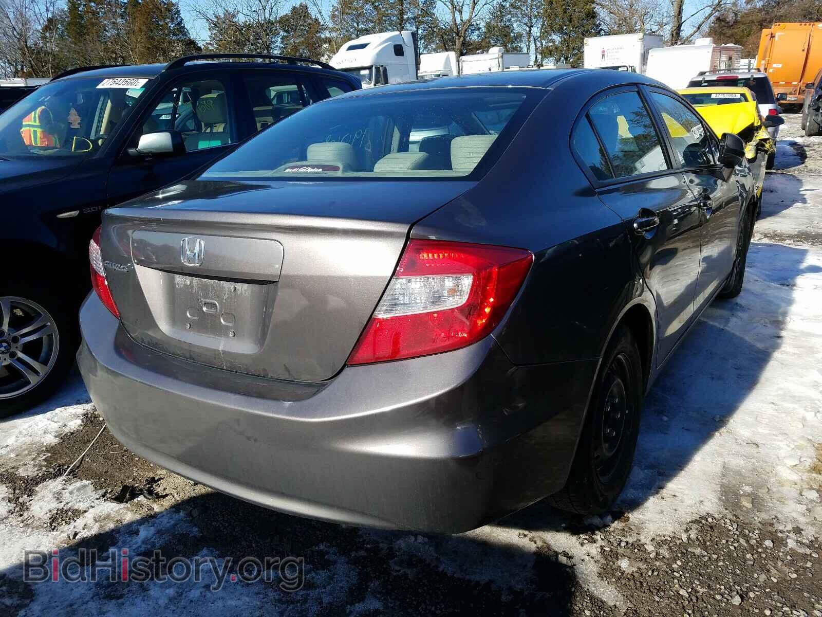 2012 HONDA CIVIC - VIN: 2HGFB2F84CH540160 - Фото 4