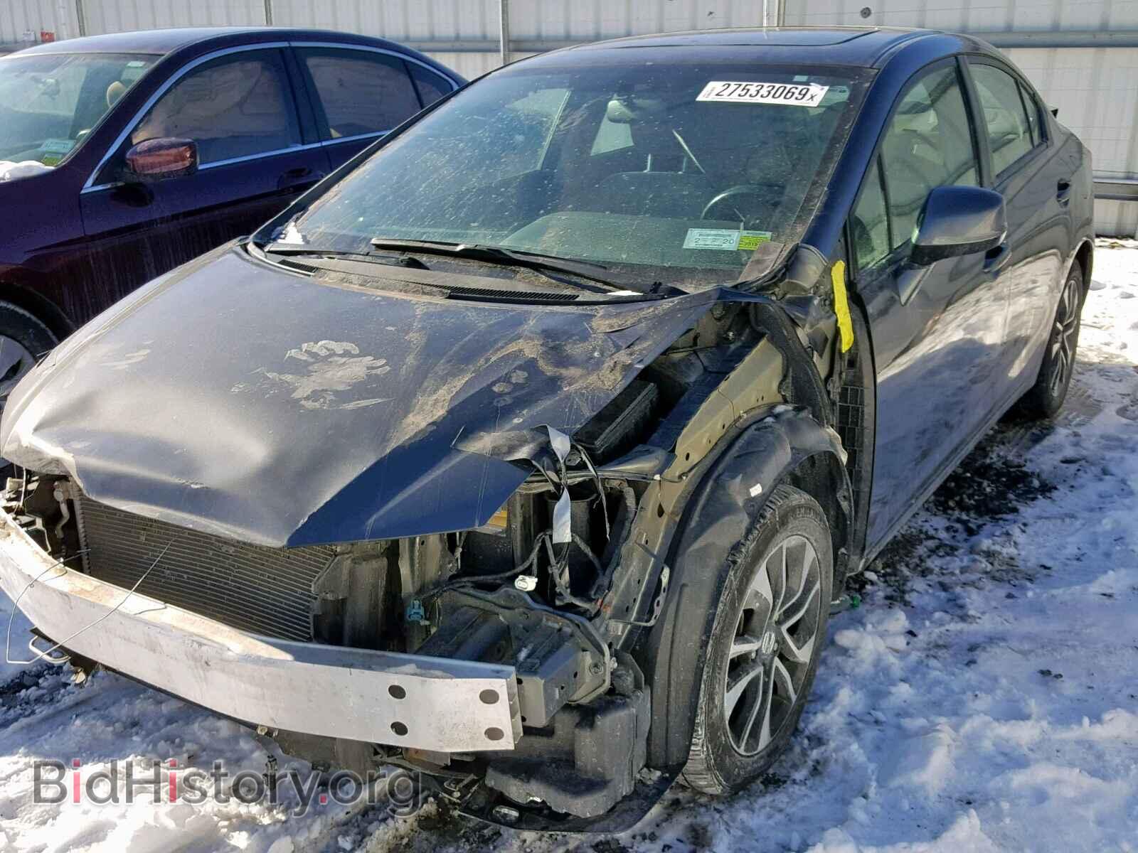 2013 HONDA CIVIC - VIN: 2HGFB2F81DH528470 - Фото 2