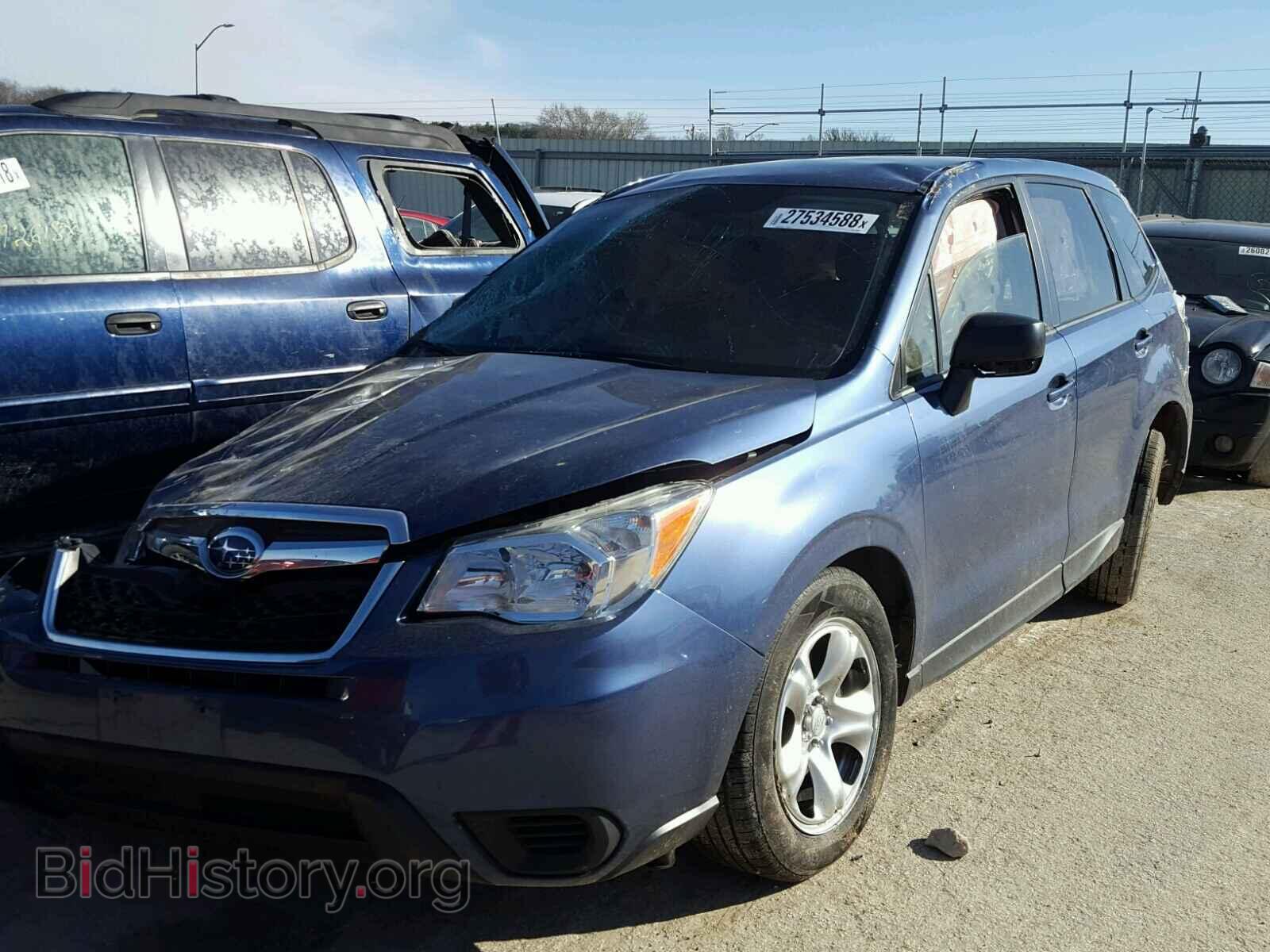 2014 SUBARU FORESTER - VIN: JF2SJAAC2EH559502 - Фото 2