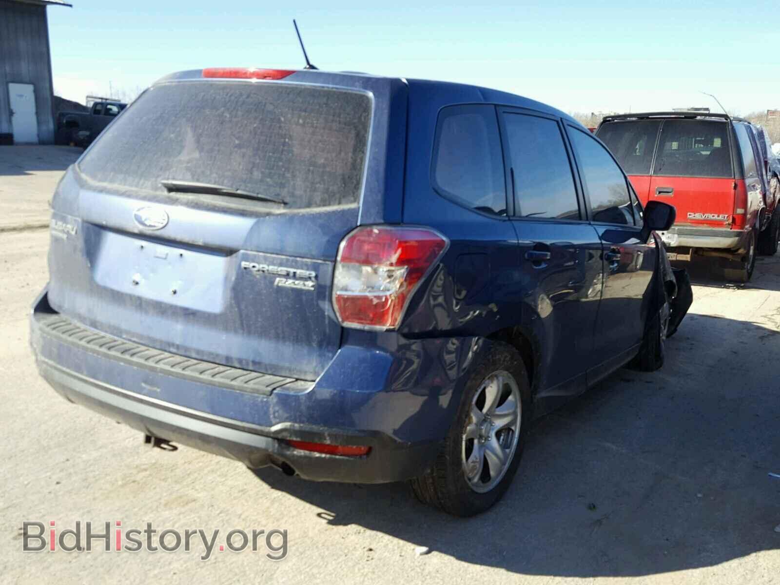 2014 SUBARU FORESTER - VIN: JF2SJAAC2EH559502 - Фото 4