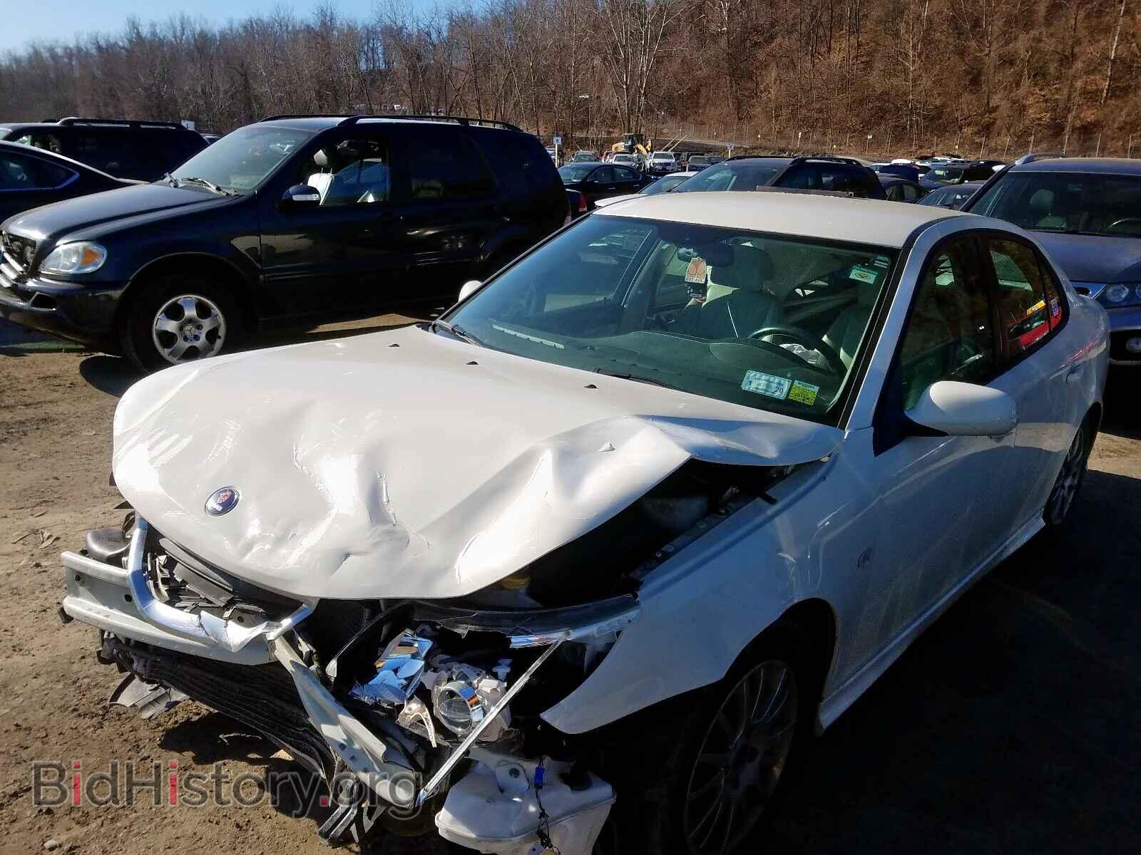 2008 SAAB 9 3 - VIN: YS3FB46Y381013185 - Фото 2