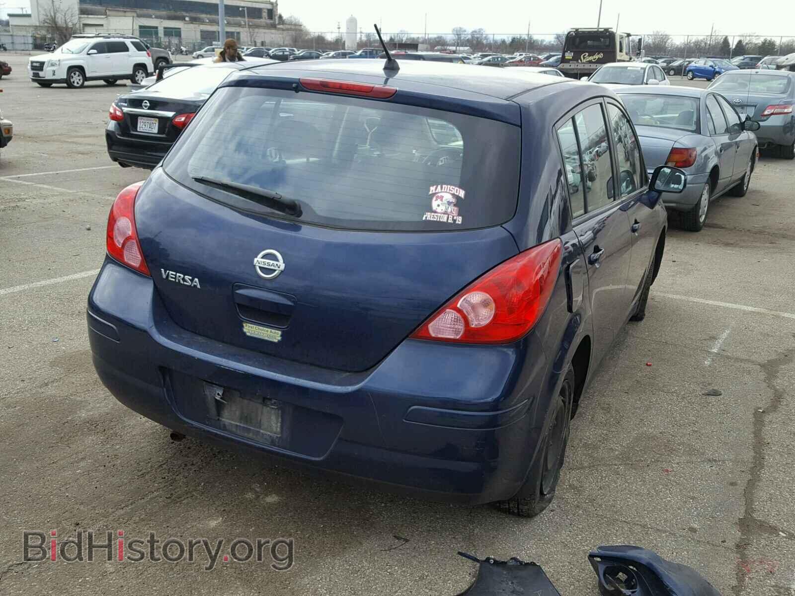 2008 NISSAN VERSA - VIN: 3N1BC13E98L455959 - Фото 4