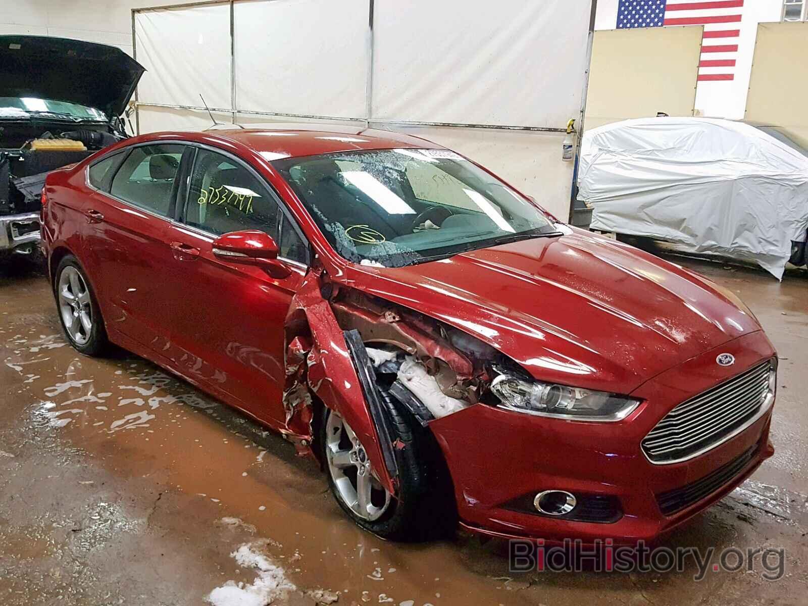 Photo 3FA6P0HR8DR132220 - FORD FUSION SE 2013