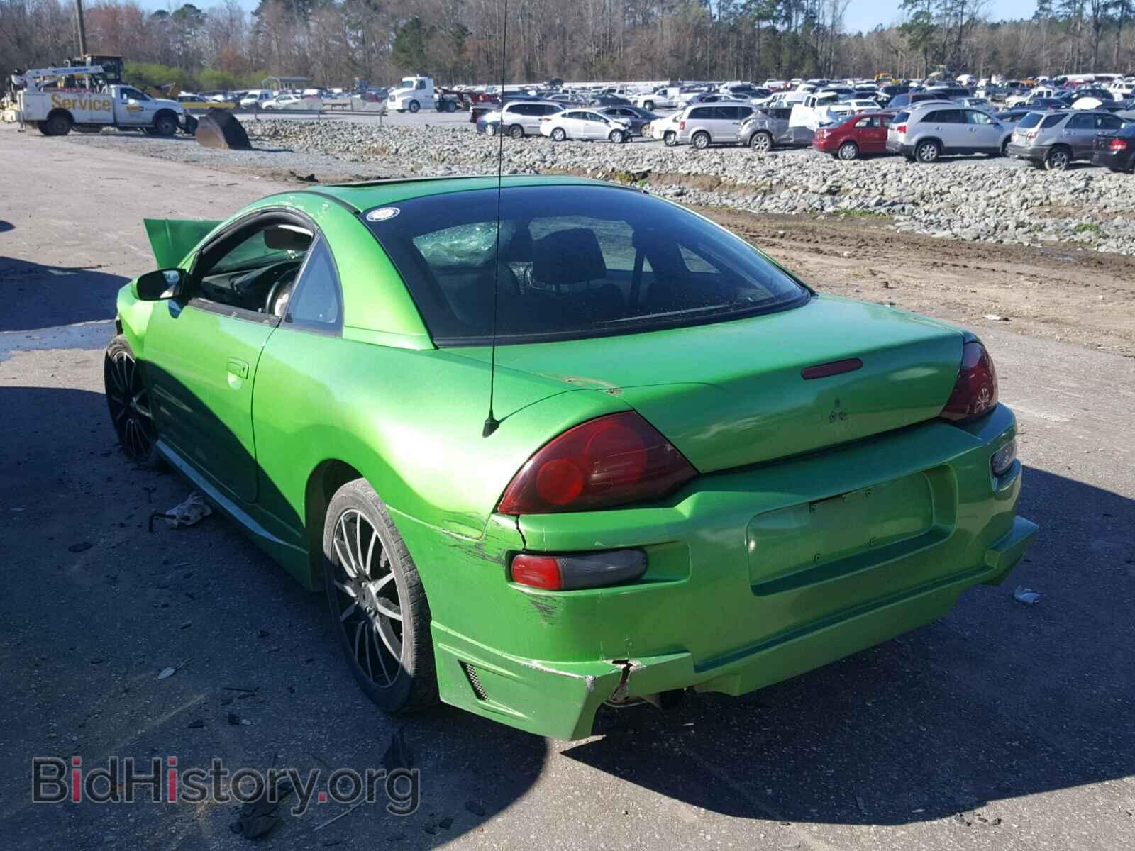 2002 MITSUBISHI ECLIPSE - VIN: 4A3AC34G92E082222 - Фото 3