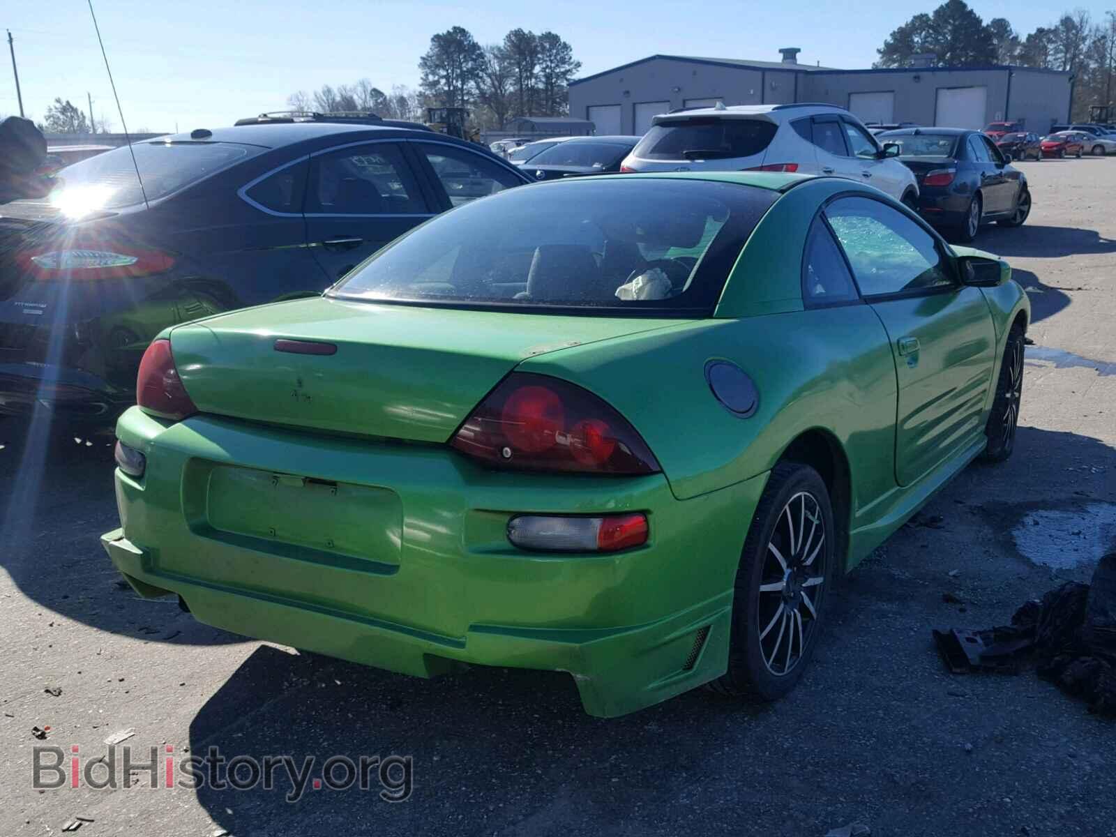 2002 MITSUBISHI ECLIPSE - VIN: 4A3AC34G92E082222 - Фото 4