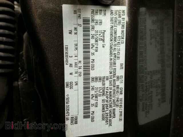2015 FORD FOCUS - VIN: 1FADP3F26FL252081 - Photo 10