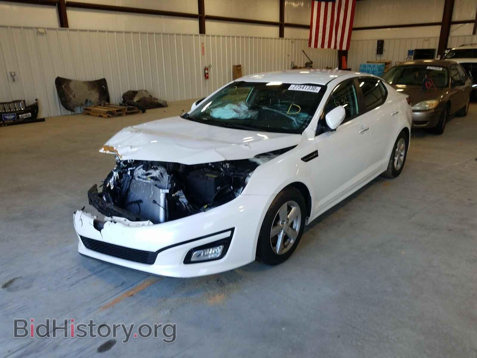 2015 KIA OPTIMA - VIN: KNAGM4A76F5643936 - Фото 2