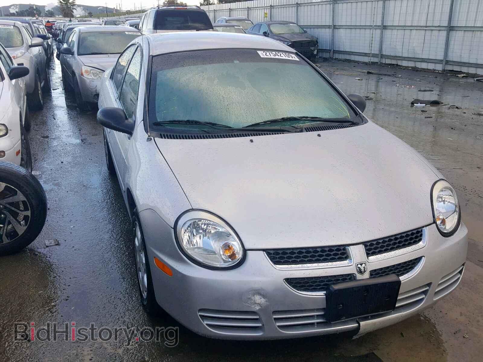 Фотография 1B3ES56C65D277784 - DODGE NEON 2005