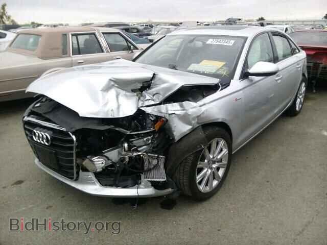 2014 AUDI A6 - VIN: WAUFGAFC5EN120638 - Фото 2