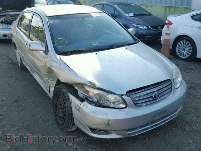 Photo 2T1BR38E83C135334 - TOYOTA COROLLA 2003