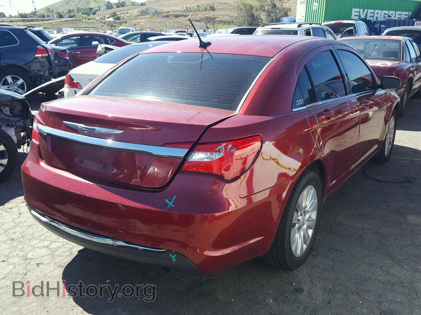 2014 CHRYSLER 200 - VIN: 1C3CCBAB9EN213348 - Фото 4