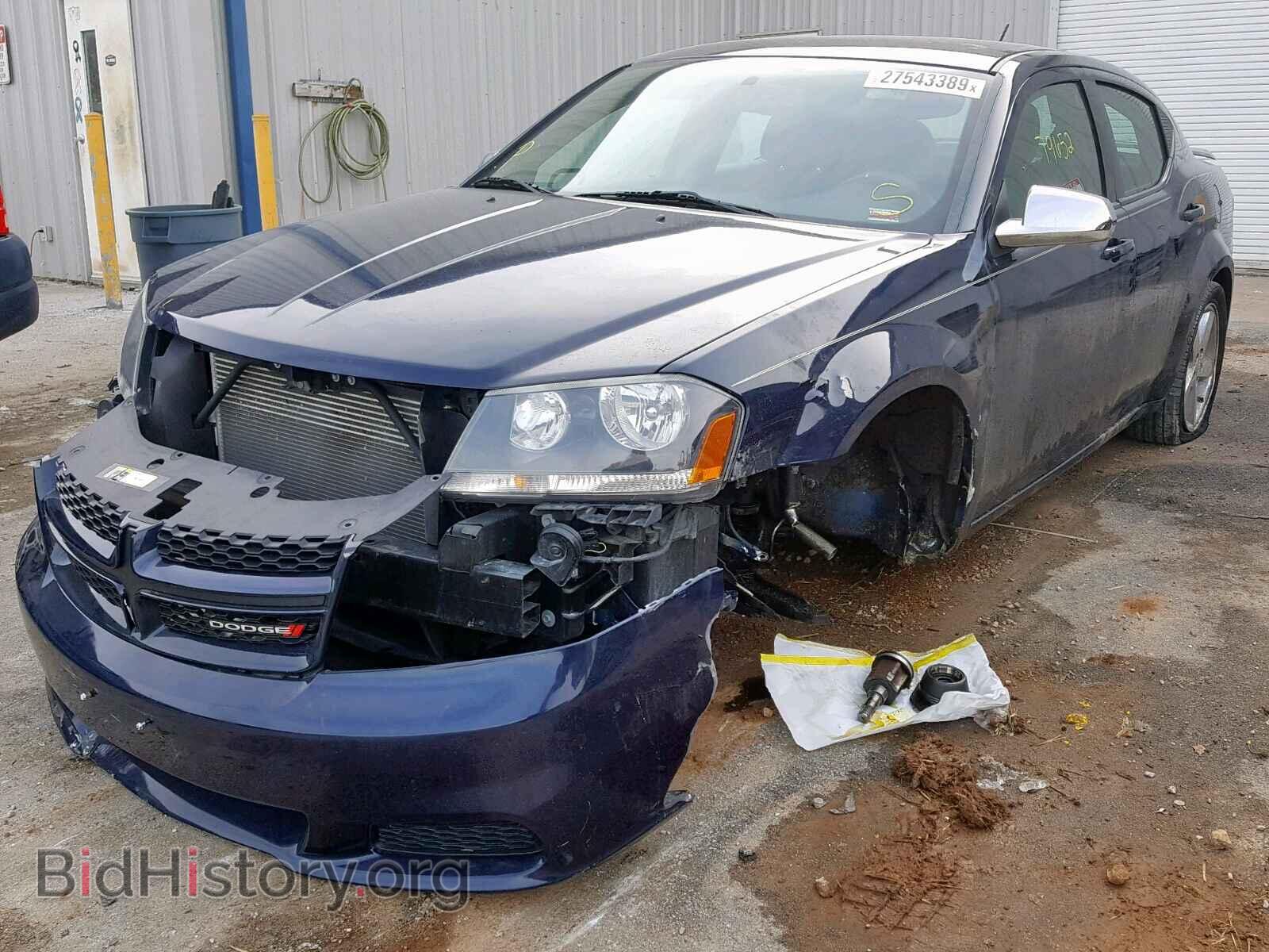 2014 DODGE AVENGER - VIN: 1C3CDZAB3EN147448 - Фото 2