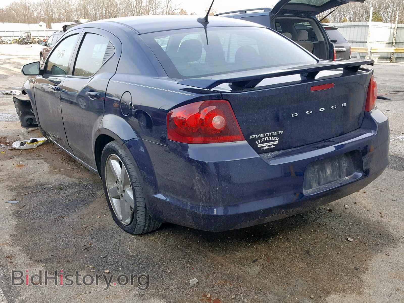 2014 DODGE AVENGER - VIN: 1C3CDZAB3EN147448 - Фото 3