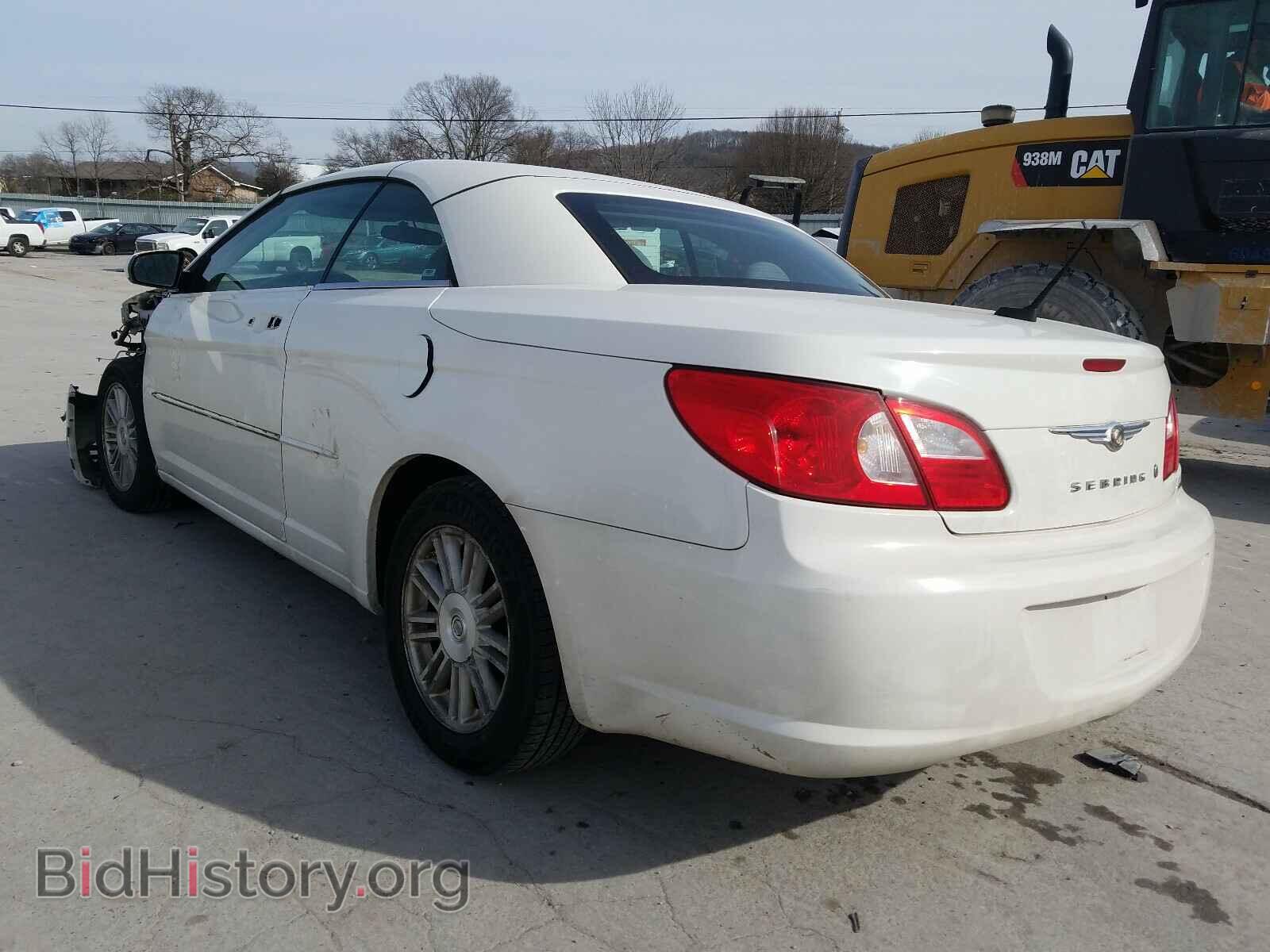 2008 CHRYSLER SEBRING - VIN: 1C3LC55R18N281186 - Фото 3