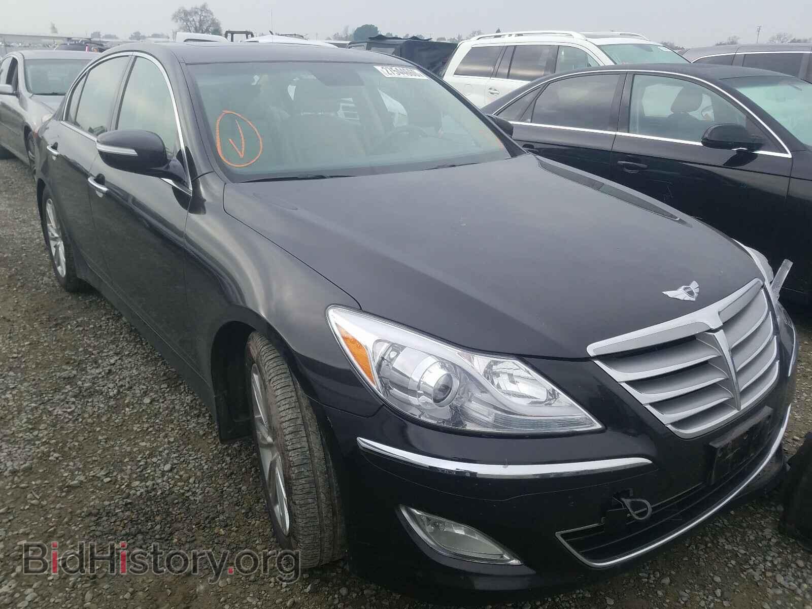 Photo KMHGC4DD7EU260496 - HYUNDAI GENESIS 2014