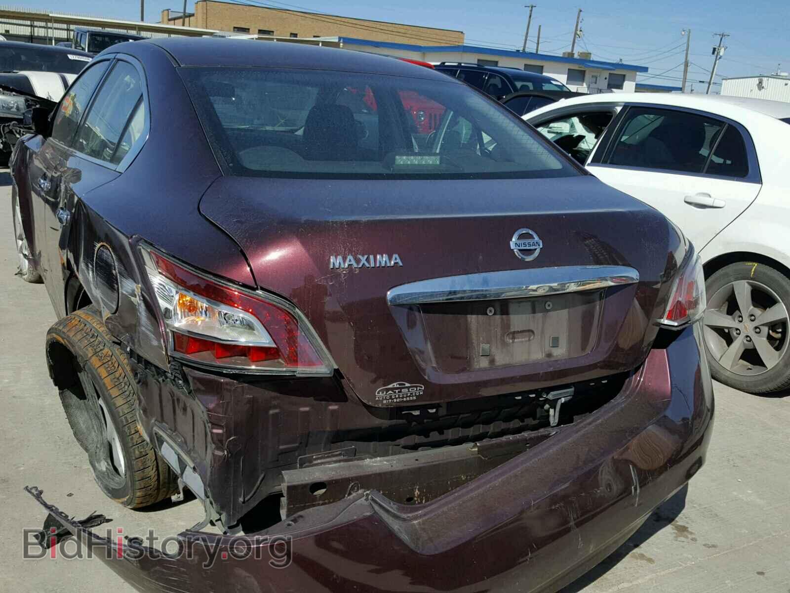 2014 NISSAN MAXIMA S - VIN: 1N4AA5AP6EC493348 - Фото 3