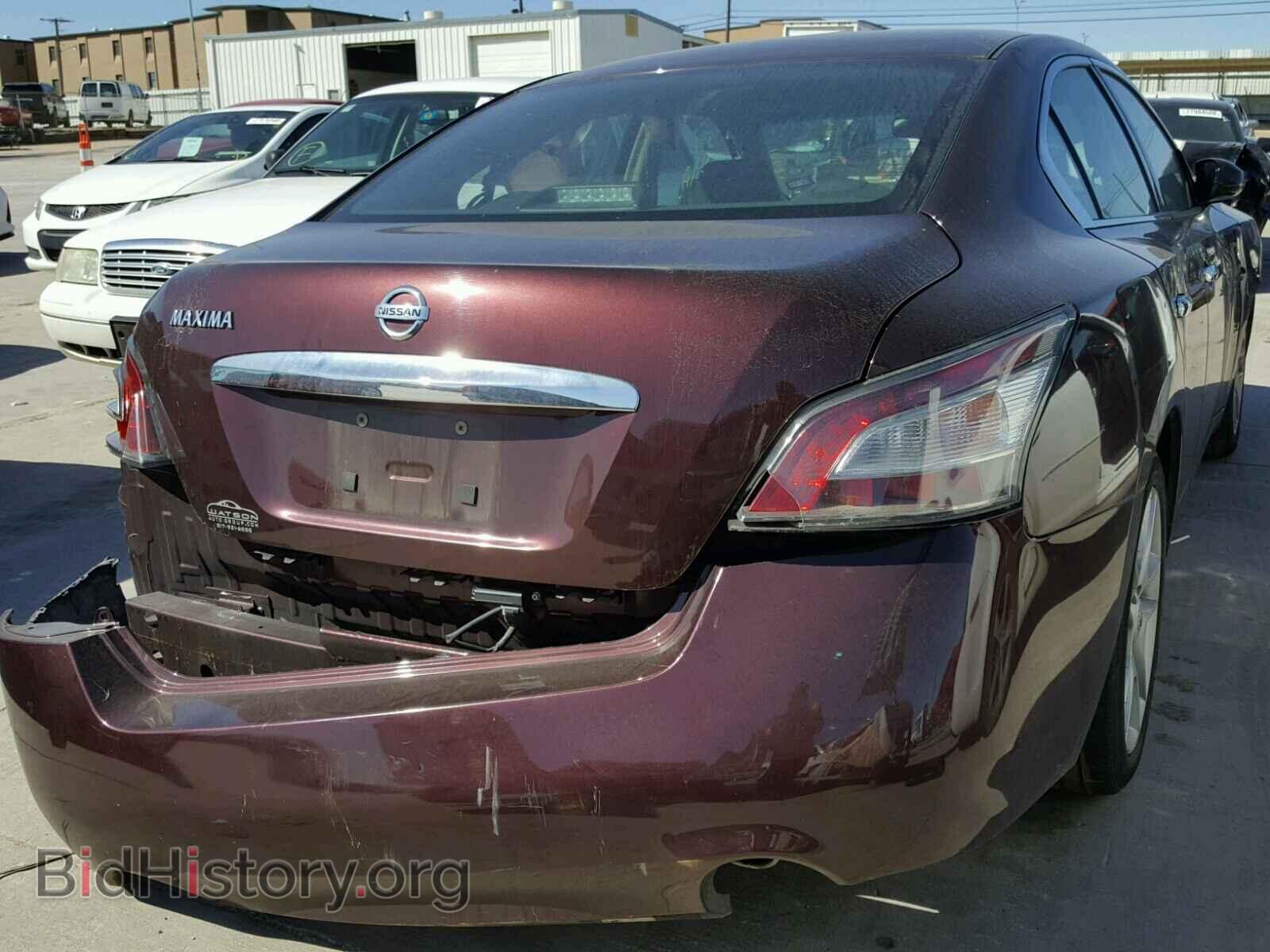 2014 NISSAN MAXIMA S - VIN: 1N4AA5AP6EC493348 - Фото 4