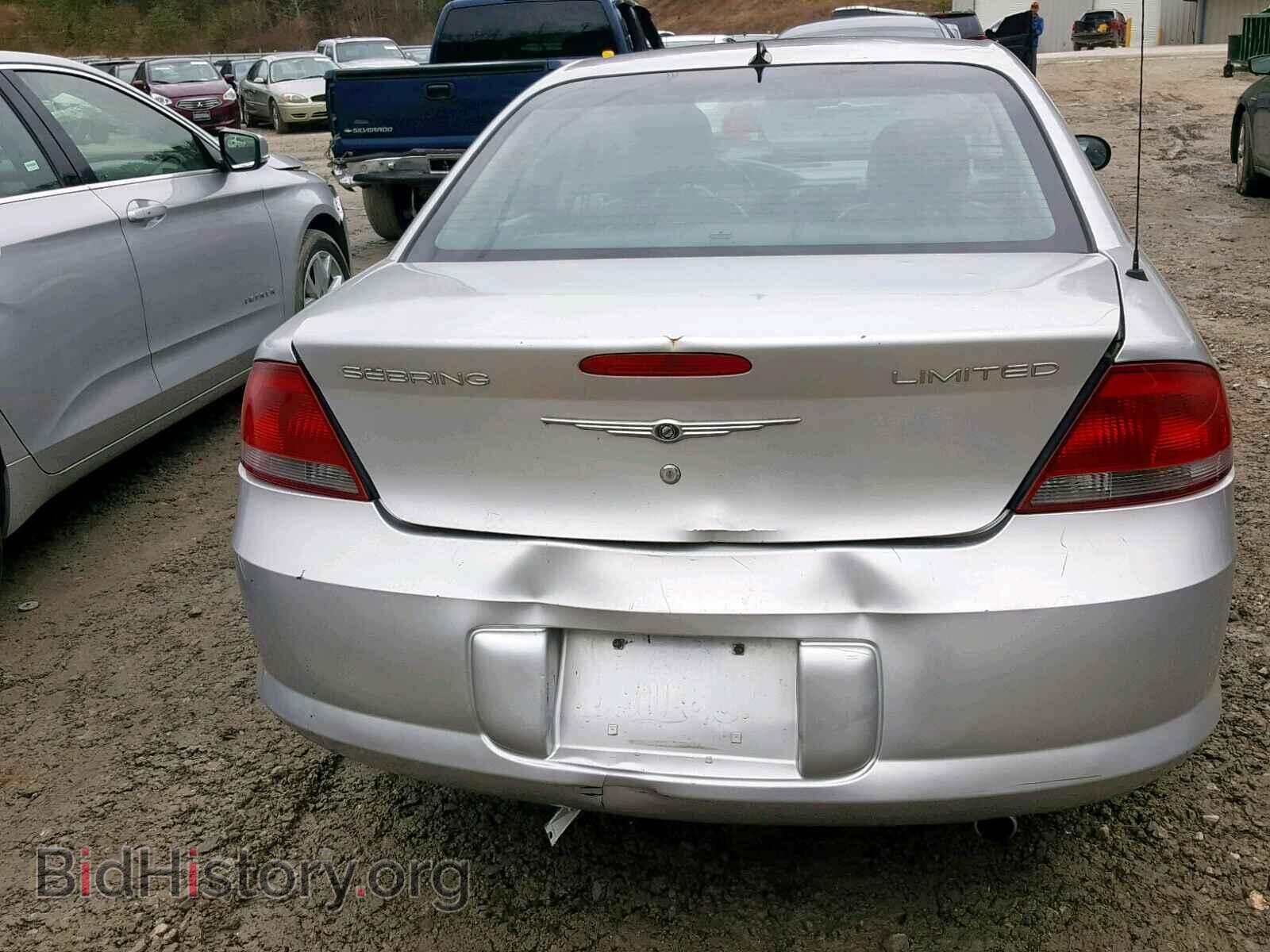 2004 CHRYSLER SEBRING - VIN: 1C3EL66R04N237106 - Фото 9