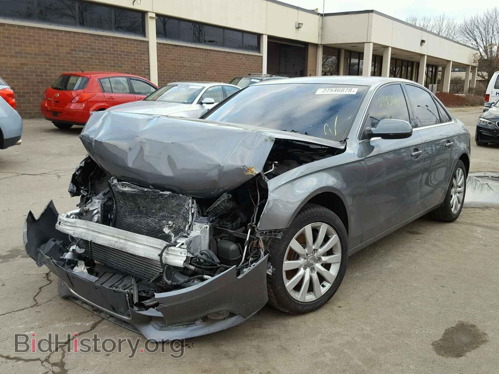 2012 AUDI A4 - VIN: WAUBFAFL5CN016505 - Photo 2