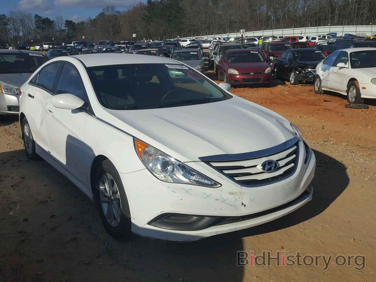 Фотография 5NPEB4AC4EH881425 - HYUNDAI SONATA 2014