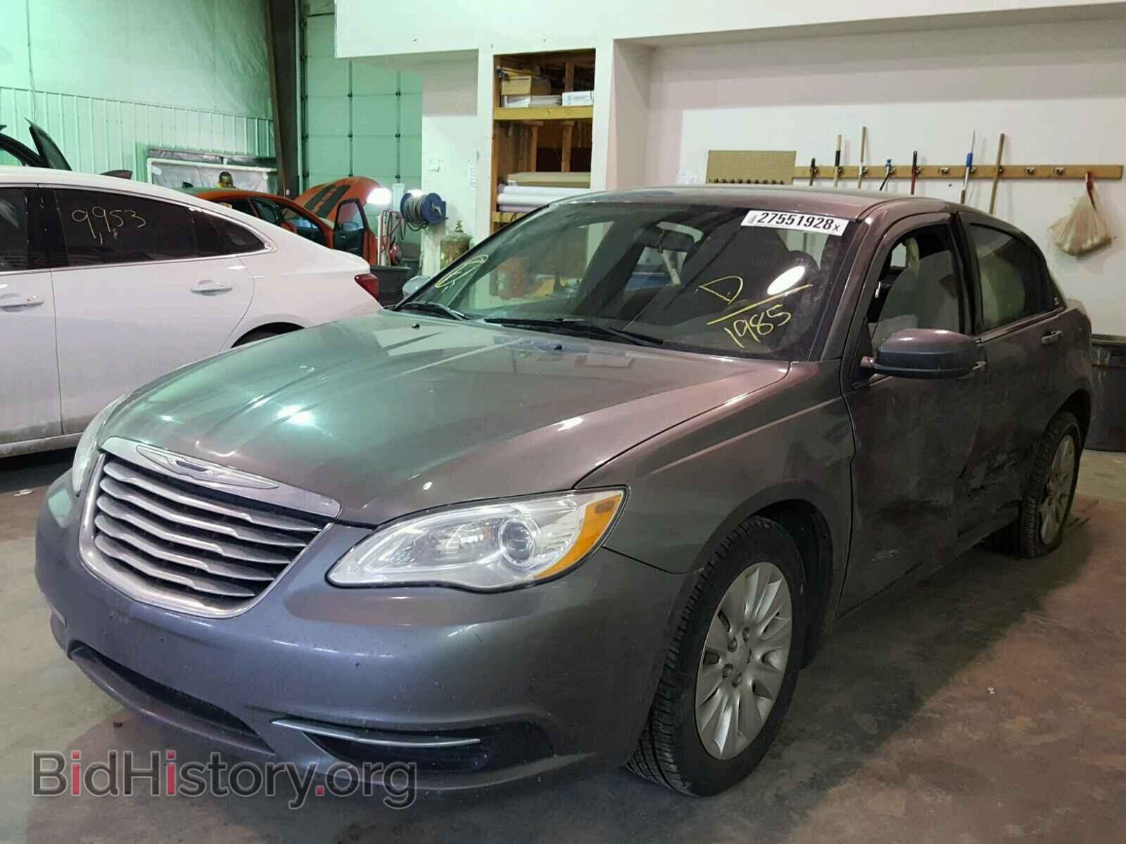 2012 CHRYSLER 200 - VIN: 1C3CCBAB9CN281985 - Фото 2