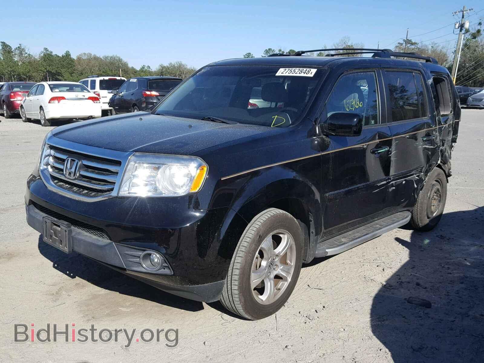2013 HONDA PILOT - VIN: 5FNYF3H58DB008843 - Фото 2