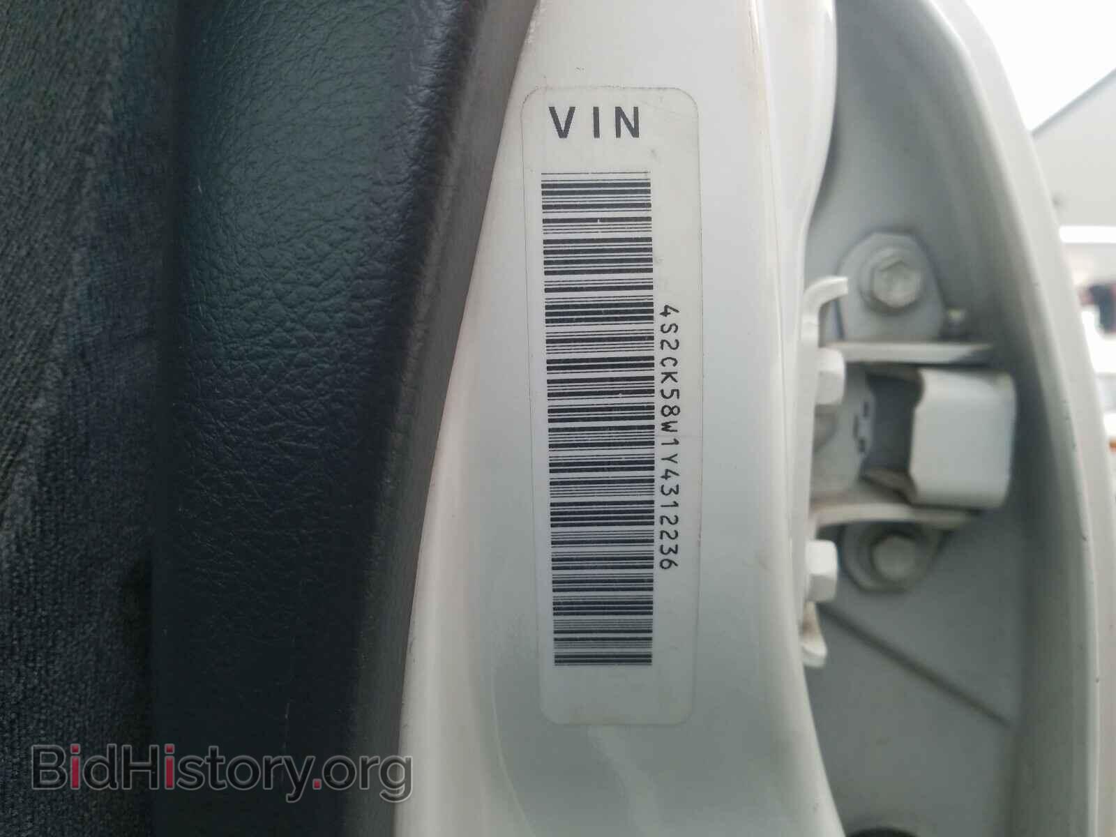 2000 ISUZU RODEO - VIN: 4S2CK58W1Y4312236 - Фото 10