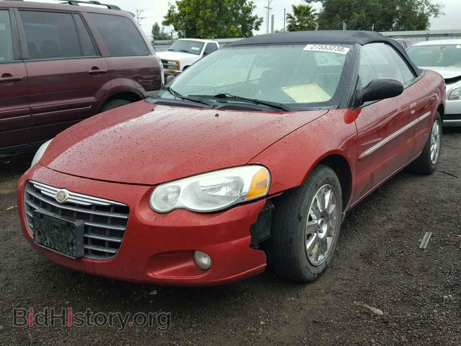 2004 CHRYSLER SEBRING - VIN: 1C3EL65R84N321675 - Фото 2