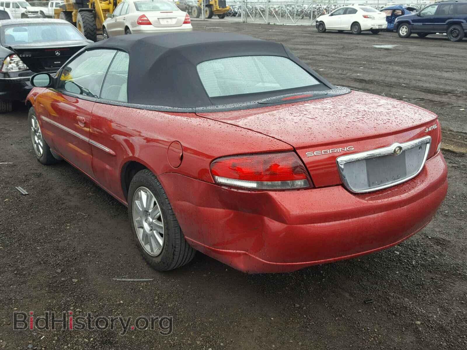 2004 CHRYSLER SEBRING - VIN: 1C3EL65R84N321675 - Фото 3