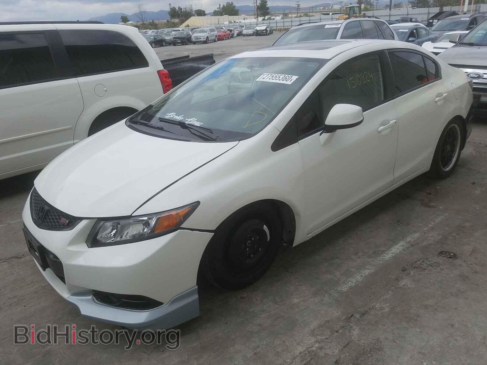2012 HONDA CIVIC - VIN: JHMFB2F89CS006268 - Фото 2
