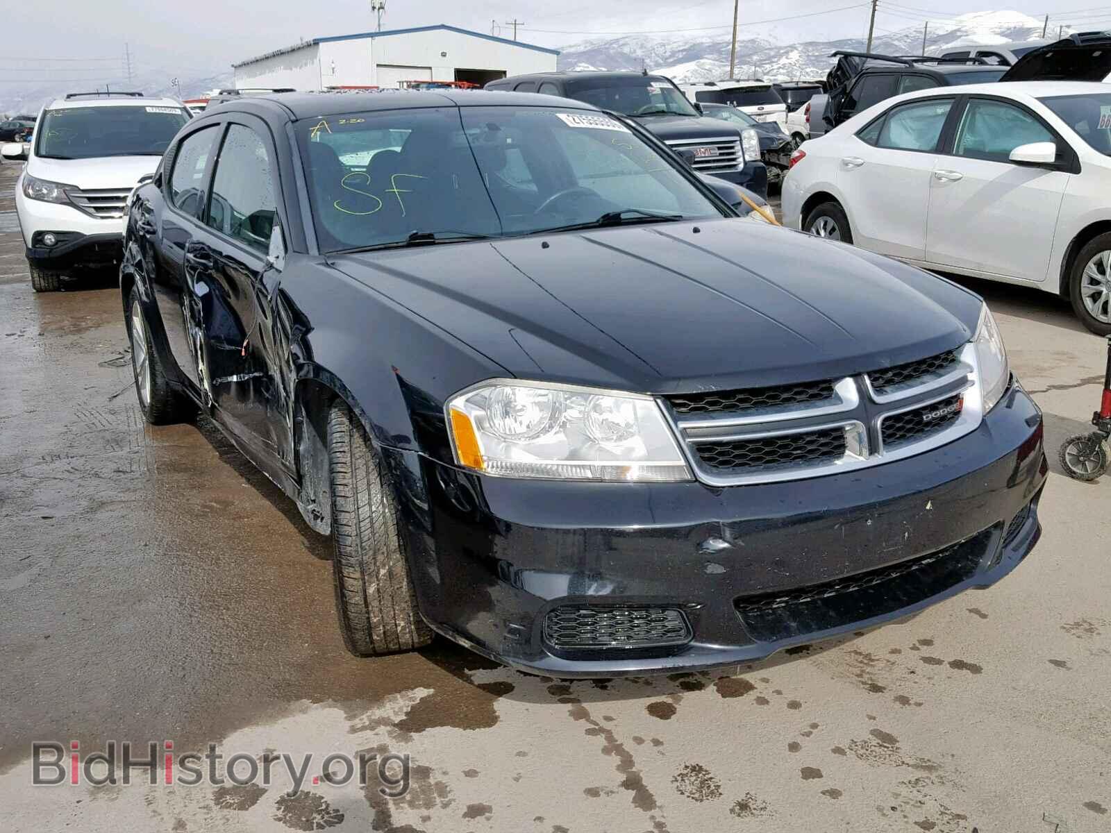 Фотография 1C3CDZCB8CN281382 - DODGE AVENGER 2012