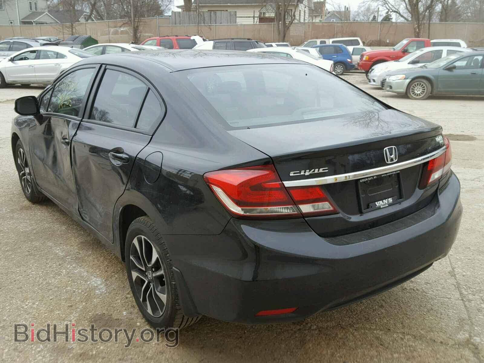 2013 HONDA CIVIC - VIN: 19XFB2F9XDE008349 - Фото 3